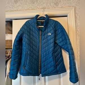 Blue NorthFace Womens Coat